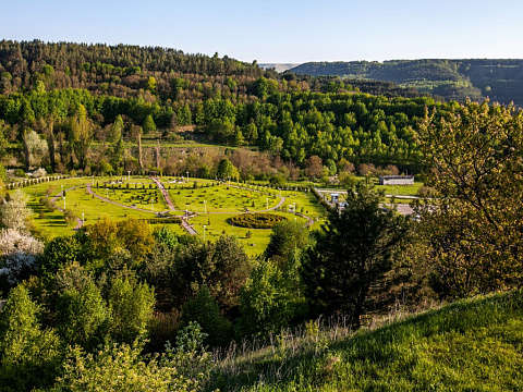 Санаторий «Заря», Кисловодск. Территория